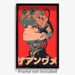 Movie Art Poster - Boy Feeling Numb, Simplistic Headpiece (Retro Film Print)