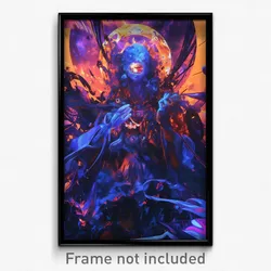 Art Poster - Uneven Thanksgiving (Psychedelic Trippy Weird 11x17 Print)
