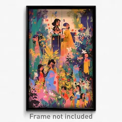 Bollywood Movie Poster - Brilliant Crypt (India Retro Hindi Film Art Print)
