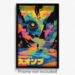 Brazilian Movie Poster - Wiggly Outcropping (Brazil Retro Film Art Print)
