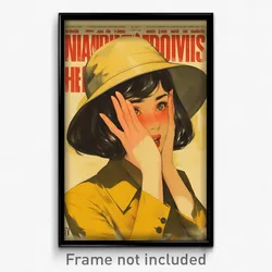 Vietnamese Movie Poster - Woman Feeling Overwhelmed, Amazing Loose Bowtie