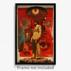 Bollywood Movie Poster - Narrow Landscape (India Retro Hindi Film Art Print)
