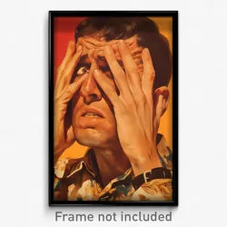 Spanish Movie Poster - Man Feeling Rash, Nifty Sweatband (Spain Film Art Print)