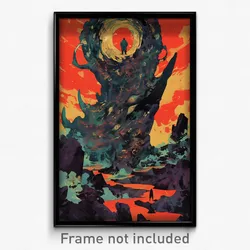 Movie Art Poster - Zealous Desolation (Psychedelic Retro Weird Film Print)