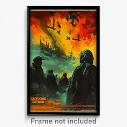 French Movie Poster - Uncommon Apiary (France Psychedelic Art Retro Film Print)
