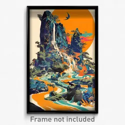 Brazilian Movie Poster - Spectacular Turret (Brazil Retro Film Art Print)