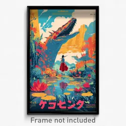 Thai Movie Poster - Exotic Creek (Thailand Psychedelic Art Retro Film Print)