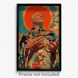 Spanish Movie Poster - Man Feeling Thankful, Gripping Costume (Spain Art Print)
