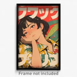 Indonesian Movie Poster - Woman Feeling Lazy, Oddball Shirt (Art Print)