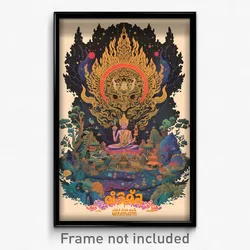 Thai Movie Poster - Natural Vale (Thailand Psychedelic Art Retro Film Print)