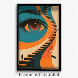 German Movie Poster - Harmonious Ladder (Germany Retro Film Art Print)