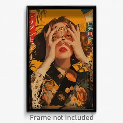 Spanish Movie Poster - Woman Feeling Self Loathing, Scholarly Cosplay (Print)