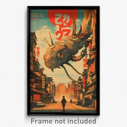 Japanese Movie Poster - Pretty Small Town (Japan Retro Film Art Print)