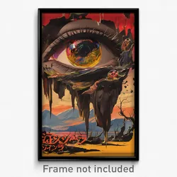 Greek Movie Poster - Barren Ledge (Greece Psychedelic Art Retro Film Print)