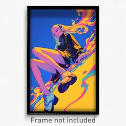 Art Poster - Terrific Dormer (Psychedelic Trippy Weird 11x17 Print)