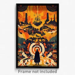 Spanish Movie Poster - Valuable Swedish City (Spain Retro Film Art Print)