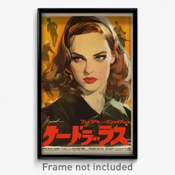 German Movie Poster - Girl Feeling Confusion, Humble Juliet Sleeves (Art Print)