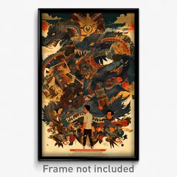 Indonesian Movie Poster - Infamous Gable (Indonesia Retro Film Art Print)