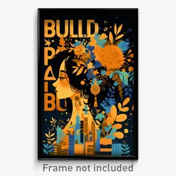 Mexican Movie Poster - Golden Budapest (Mexico Psychedelic Art Retro Film Print)