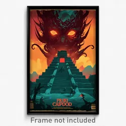 Mexican Movie Poster - Pure Corridor (Mexico Psychedelic Art Retro Film Print)