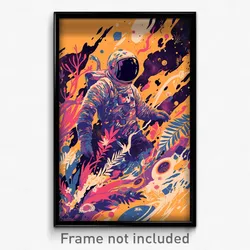 Spanish Movie Poster - Measly Outer Space (Spain Retro Film Art Print)