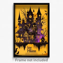 German Movie Poster - Quaint Inn (Germany Psychedelic Art Retro Film Print)