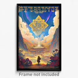 Hebrew Movie Poster - Frozen Stronghold (Israel Retro Film Art Print)