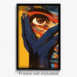 Brazilian Movie Poster - Tiny Arm (Brazil Psychedelic Art Retro Film Print)