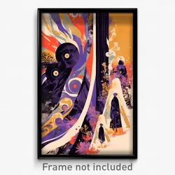 Icelandic Movie Poster - Amazing Catwalk (Iceland Retro Film Art Print)