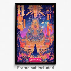 Movie Art Poster - White Petroglyphs (Psychedelic Retro Weird Film Print)