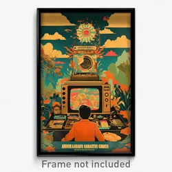 Indonesian Movie Poster - Graceful Washing Machine (Indonesia Film Art Print)