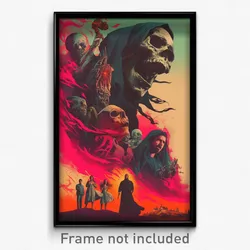 Spanish Movie Poster - Infamous Sepulchre (Spain Retro Film Art Print)