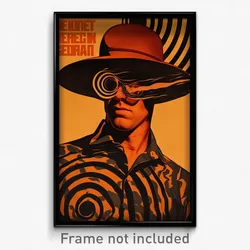 German Movie Poster - Man Feeling Relaxed, Brown Hat (Germany Film Art Print)