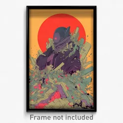 Movie Art Poster - Concrete Fourth Of July (Psychedelic Retro Weird Film Print)