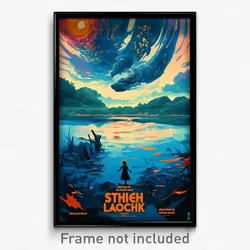 Vietnamese Movie Poster - Strange Loch (Vietnam Retro Film Art Print)