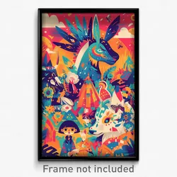 Mexican Movie Poster - Rusty Shire (Mexico Psychedelic Art Retro Film Print)