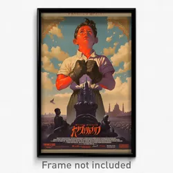 Mexican Movie Poster - Boy Feeling Brooding, Enchanted Half Gloves (Art Print)