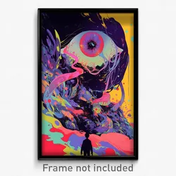 Art Poster - Normal Vale (Psychedelic Trippy Weird 11x17 Cartoon Print)