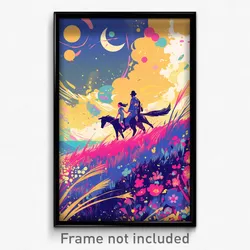 Icelandic Movie Poster - Worldly Fells (Iceland Retro Film Art Print)