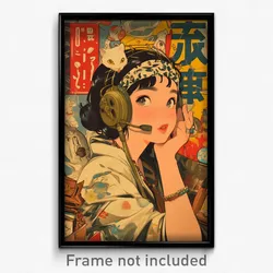 Vietnamese Movie Poster - Girl Feeling Alarm, Pretty Animal Costume (Art Print)