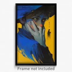 German Movie Poster - Boy Feeling Tenderness, Outlandish Blue Bag (Art Print)