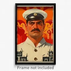 Mexican Movie Poster - Man Feeling Smug, Glum White Headwear (Mexico Art Print)