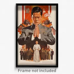 Vietnamese Movie Poster - Man Feeling Indignant, Taut Silver Dress (Art Print)