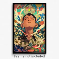 Indonesian Movie Poster - Boy Feeling Unnerved, Fancy White Scrunchie (Print)