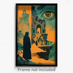 Bollywood Movie Poster - Frightening Pavillion (India Hindi Film Art Print)