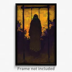 Art Poster - Muted Gallows (Psychedelic Trippy Weird 11x17 Print)