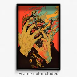 Art Poster - Silver Lookout (Psychedelic Trippy Weird 11x17 Cartoon Print)