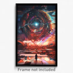 Movie Art Poster - Electric Colosseum (Psychedelic Retro Weird Film Print)