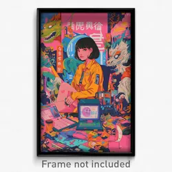 Indonesian Movie Poster - Dense Eaves (Indonesia Retro Film Art Print)