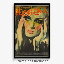 German Movie Poster - Woman Feeling Indifference, Rich White (Germany Art Print)